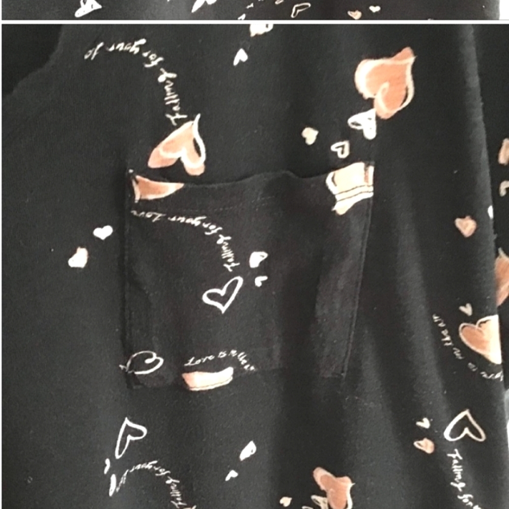 🌸Torrid, Plus, vneck heart soft tshirt - Picture 6 of 6